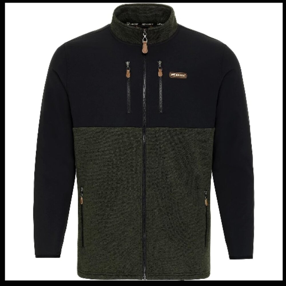 Savage Jacket In Black/Olive